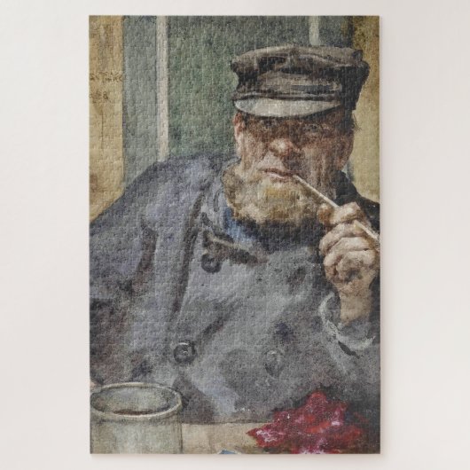 老犬の海軍のキャプテン（ヘンリー・スコット・テュケ） ジグソーパズル (縦)