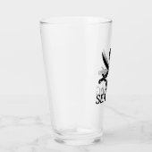 老犬 タンブラーグラス (右)