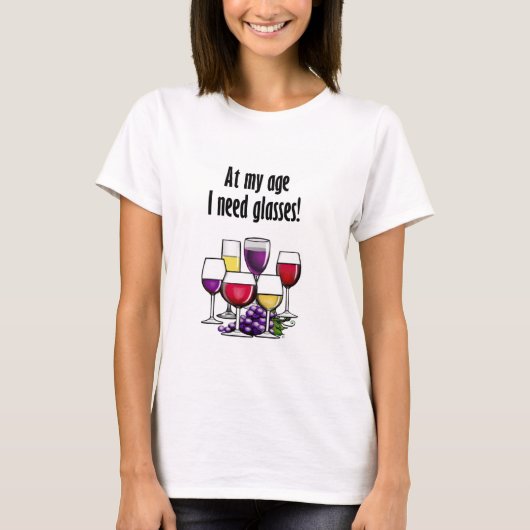 老眼です!Tシャツ Tシャツ (正面)