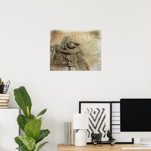 老石 ポスター (ホームオフィス)