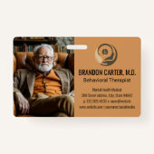 老紳士 |セラピスト バッジ (正面)