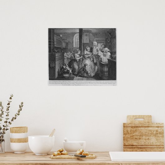 老結婚した女に ポスター (キッチン)