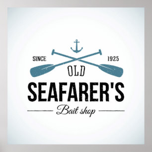 老船員ベイトショップ ポスター