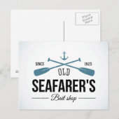 老船員ベイトショップ ポストカード (正面/裏面)