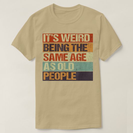 老若男女同風変わり年 Tシャツ (デザイン正面)