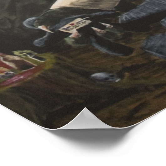 老蔵 ポスター (角)