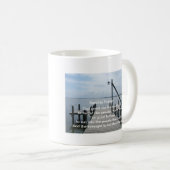 老衰の祈りの言葉のギフトのマグ コーヒーマグカップ (正面右)