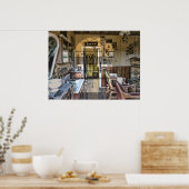 老西理容師ビクトリアン店 ポスター (キッチン)