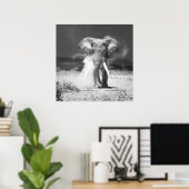 老象 ポスター (ホームオフィス)