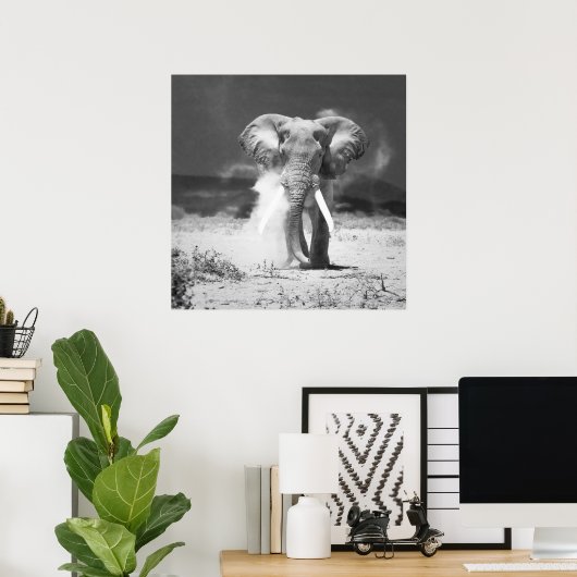 老象 ポスター (ホームオフィス)