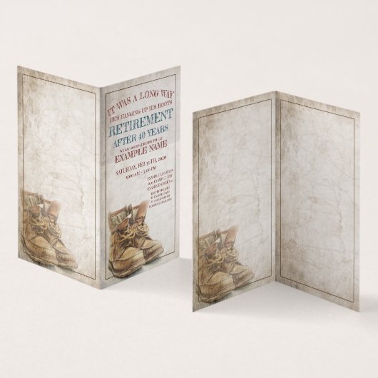 老靴による退職の発表 (内部&外部)