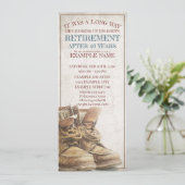 老靴による退職の発表 (スタンド正面)