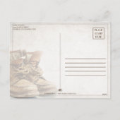 老靴による退職の発表 シーズンポストカード (裏面)