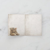 老靴による退職の発表 招待状 (内部)