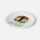 老風変わり人と同じ年だ ペーパープレート (アングル)