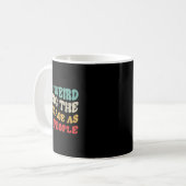 老風変わり人と同じ年 コーヒーマグカップ (正面左)