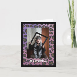 老風変わり人カードと同じ年齢に見える カード