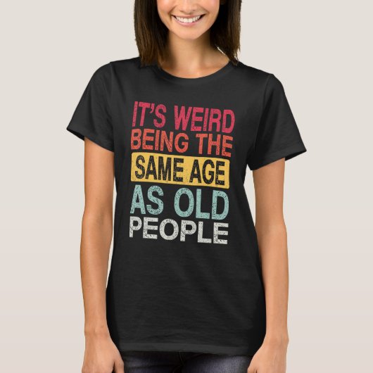 老風変わり人レトロと同じ Tシャツ (正面)