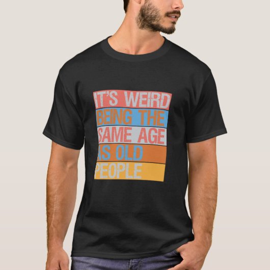 老風変わり人レトロと同じ Tシャツ (正面)