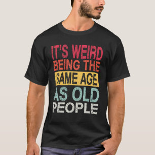 老風変わり人レトロと同じ Tシャツ