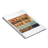 老風変わり人レトロ ノートブック (右側)