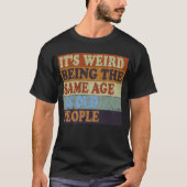 老風変わり人レトロ Tシャツ (正面)
