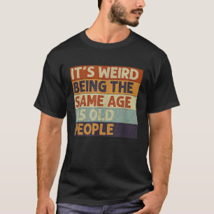 老風変わり人レトロ Tシャツ