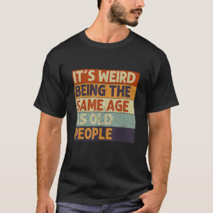 老風変わり人レトロ Tシャツ