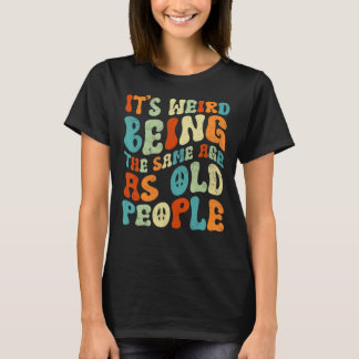 老風変わり人レトロ Tシャツ