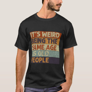 老風変わり人レトロ Tシャツ