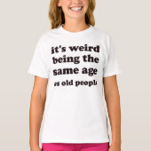 老風変わり人レトロ Tシャツ (正面)