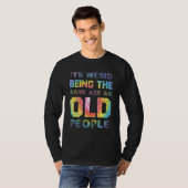 老風変わり人レトロ Tシャツ (正面フル)