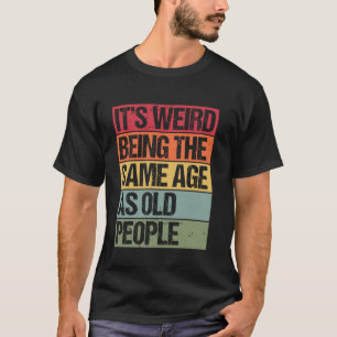 老風変わり人レトロ Tシャツ