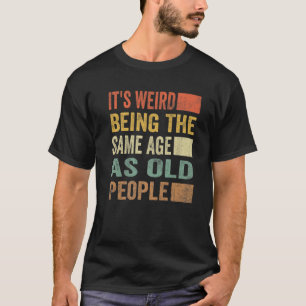 老風変わり人レトロ Tシャツ
