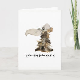 老鳥の誕生日 カード