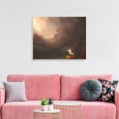 老齢トマス・コールの航海1842 キャンバスプリント (インサイチュ (リビング))