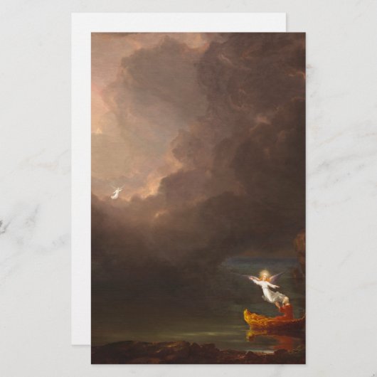 老齢トマス・コールの航海1842 便箋 (正面/裏面)