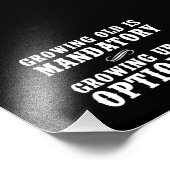 老齢化は必須であり、成長は任意である フォトプリント            (角)