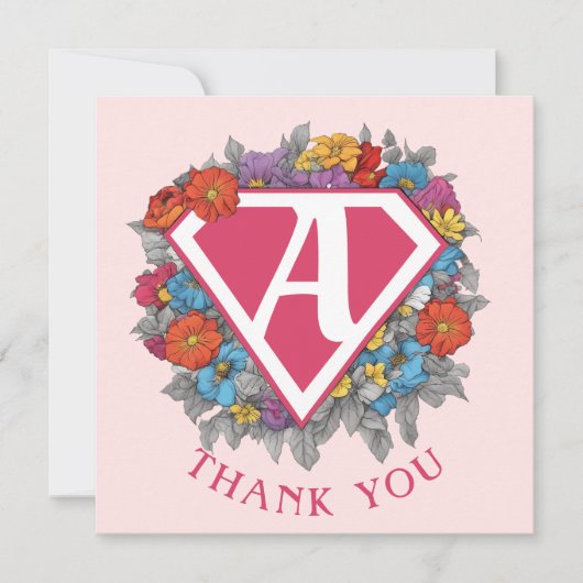 老齢化は超大国の誕生日だ サンキューカード (正面)