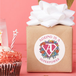 老齢化は超大国の誕生日だ ラウンドシール