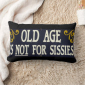 "老齢期いくじなしのためではないです"は ランバークッション (ブランケット)