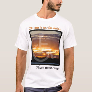 "老齢期いくじなしのため"のTシャツではないです Tシャツ