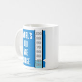 老齢計40歳の誕生日 コーヒーマグカップ (正面左)