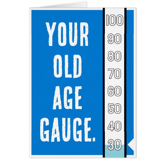 老齢計 – 30th Birthday Card (正面)