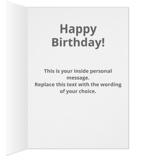 老齢計 – 40th Birthday Card (内側 (右))