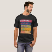 老齢風変わりの人々と同じレトロだ Tシャツ (正面フル)