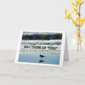 考えお前も日恋しく思夜も カード (黄色い花)