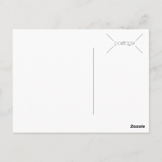 考えがハガキ ポストカード (裏面)