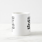 考えすぎないで! コーヒーマグカップ (中央)