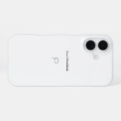 考えすぎるな iPhone 16ケース (裏面横)